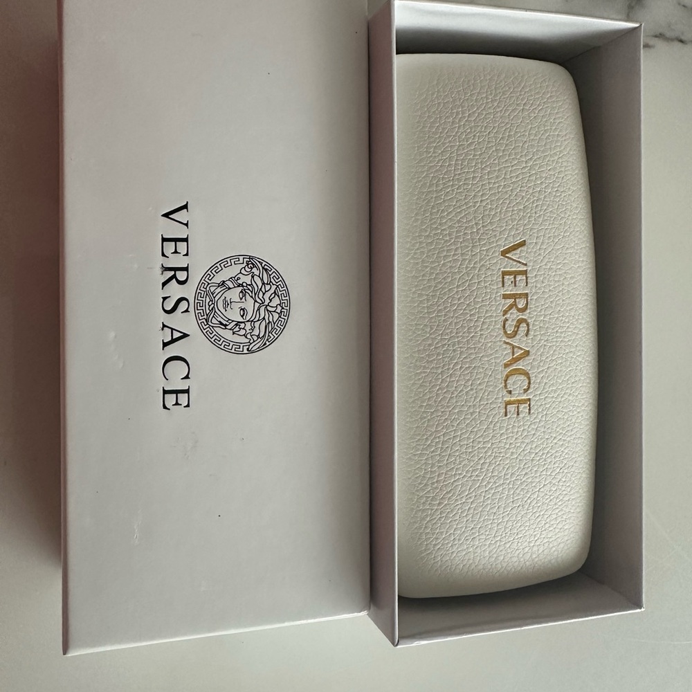 Versace Women's Burgundy Rectangular Sunglasses N… - image 6